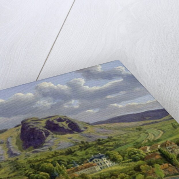 Thuringian Landscape by Carl Ernst Ludwig Wagner