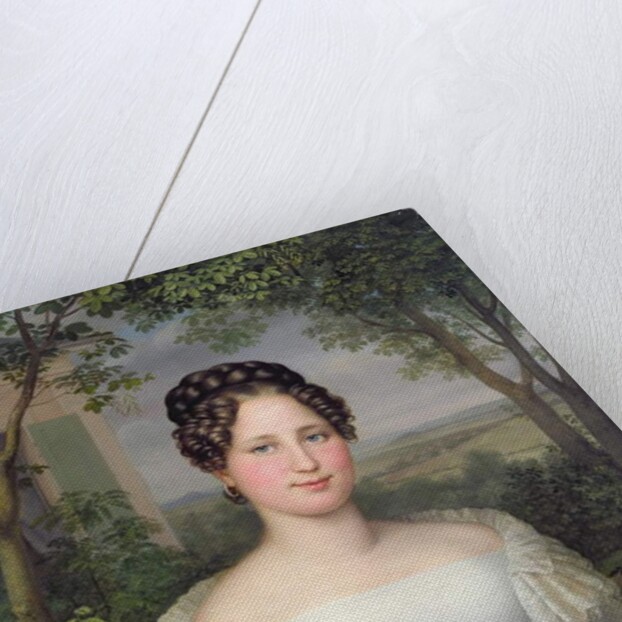Portrait of Frau Horstmann, 1822 by August von der Embde