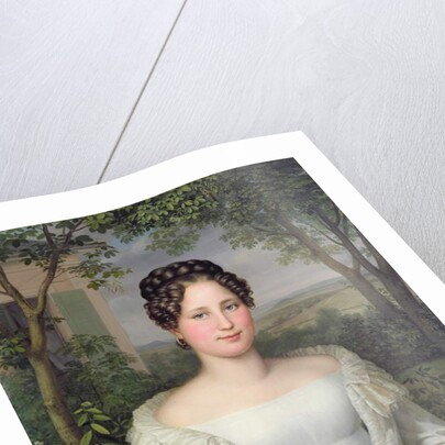 Portrait of Frau Horstmann, 1822 by August von der Embde