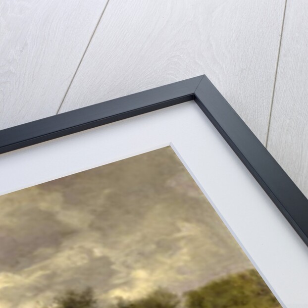 Landscape with the Ilm near Weimar, with a Fisherman, 1886 by Paul Baum