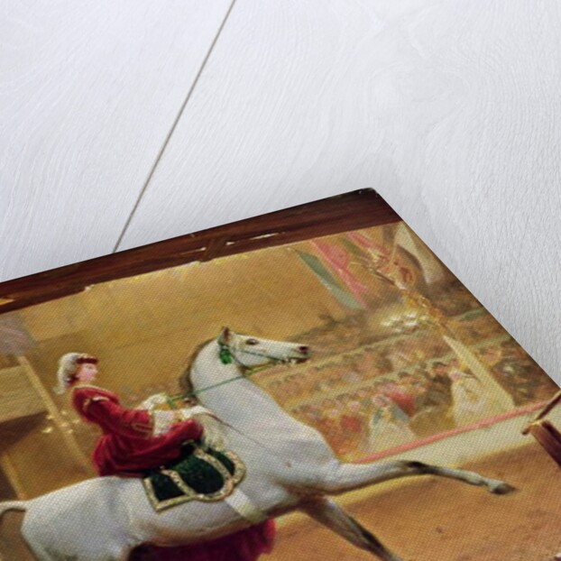 The Circus Rider, 1865 by Johann Jakob Eduard Handwerk