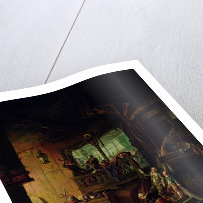 Hostelry Life, 1865 by August Levin von Wille