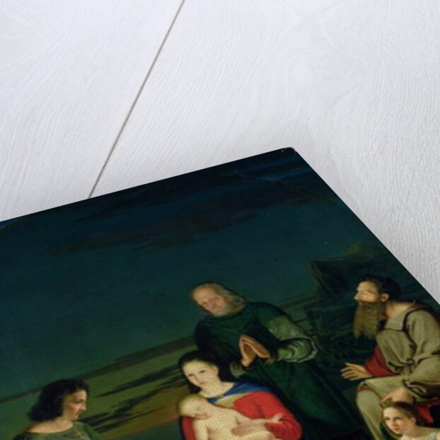 Holy Family with Angels and Saints, c.1824 by Ludwig Emil Grimm