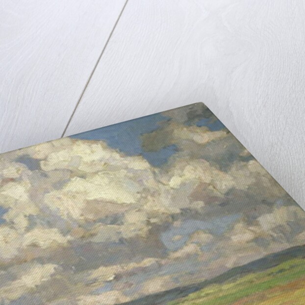 Summer Clouds over Gossfelden by Otto Ubbelohde