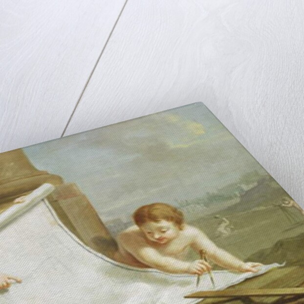 Allegory representing the levelling of the Old Fortifications, c.1768 by Johann Heinrich Tischbein