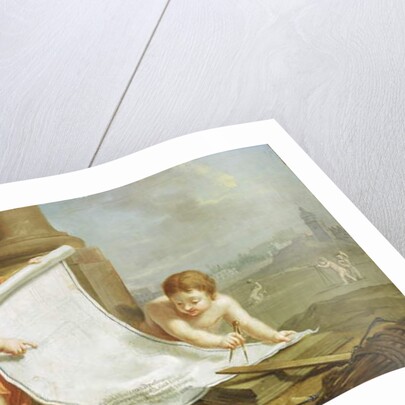 Allegory representing the levelling of the Old Fortifications, c.1768 by Johann Heinrich Tischbein