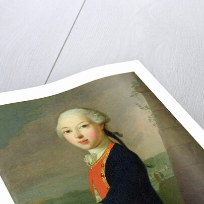 Landgrave Carl as a Child by Johann Heinrich Tischbein