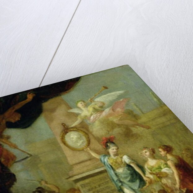 Allegory representing the foundation of the Kassel Academy of Art, c.1778 by Johann Heinrich Tischbein