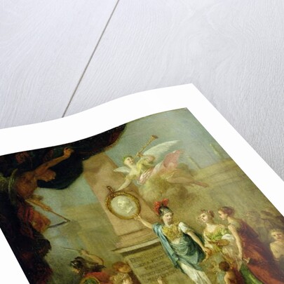 Allegory representing the foundation of the Kassel Academy of Art, c.1778 by Johann Heinrich Tischbein