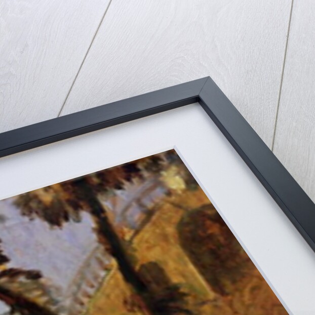 View of the Arcade Wall of the Henschel Gardens from Karlsaue, Kassel by Louis Kolitz