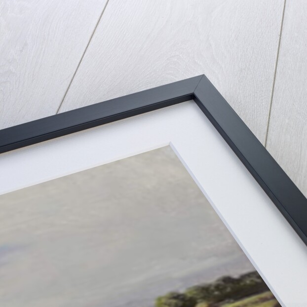 Landscape with a Bridge near Landsberg an der Warthe by Louis Kolitz