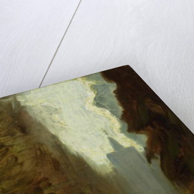 The Centre of the Park, Wilhelmshoehe, Kassel by Louis Kolitz