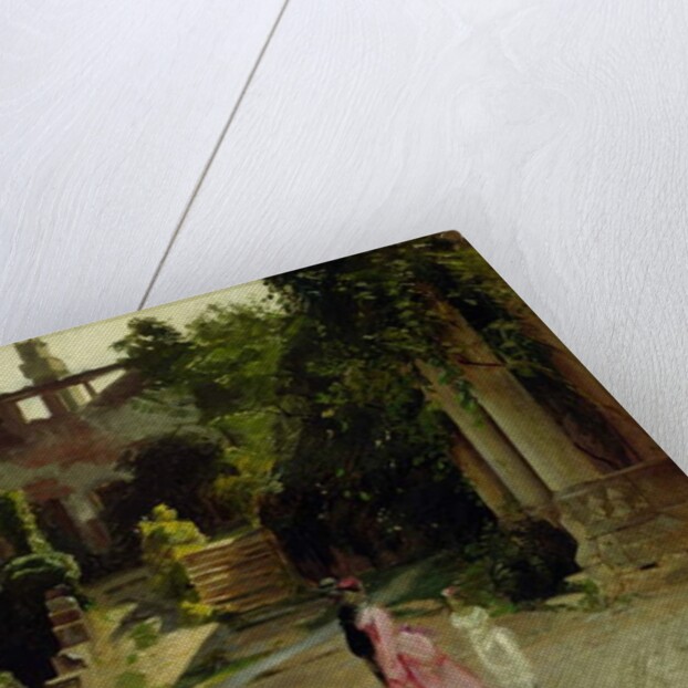 A Heidelberg Castle, 1870 by Louis Kolitz