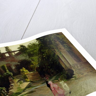 A Heidelberg Castle, 1870 by Louis Kolitz