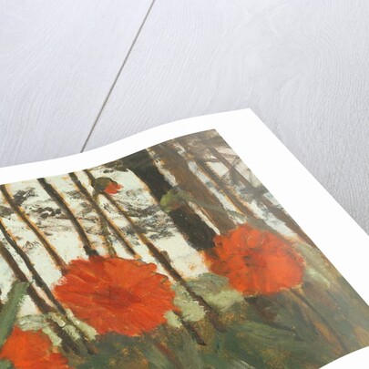 Poppies on the Edge of a Wood by Paula Modersohn-Becker