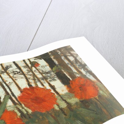 Poppies on the Edge of a Wood by Paula Modersohn-Becker