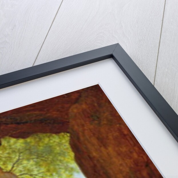 Praying Hermit in a Grotto, 1829 by Johann Martin von Rohden