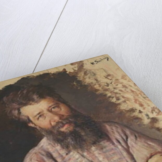 Portrait of a Blacksmith by Lothar von Seebach