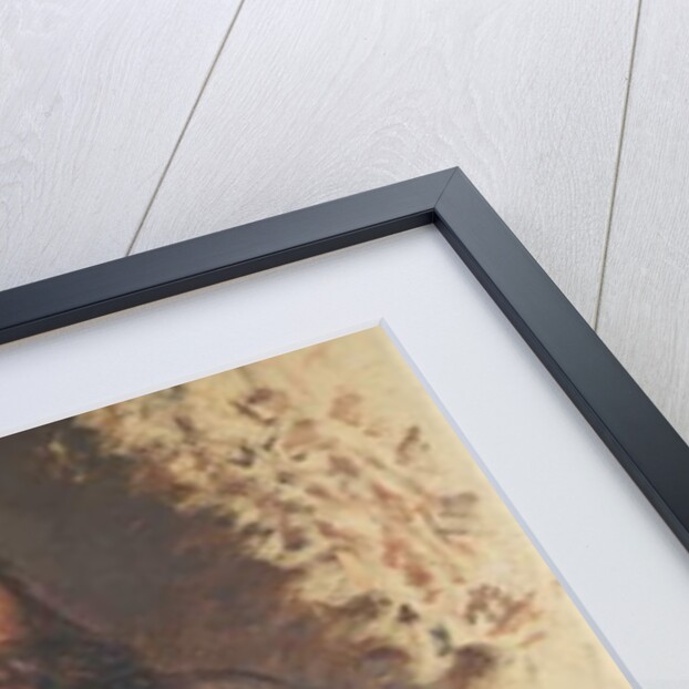 Portrait of a Blacksmith by Lothar von Seebach