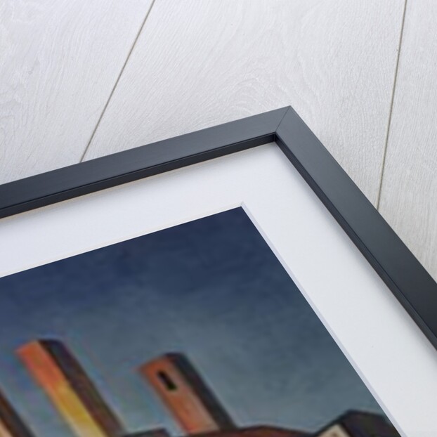 San Gimignano, 1922 by Alexander Kanoldt