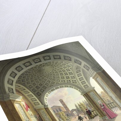 Italian Churchyard, 1845 by Johann Erdmann Hummel