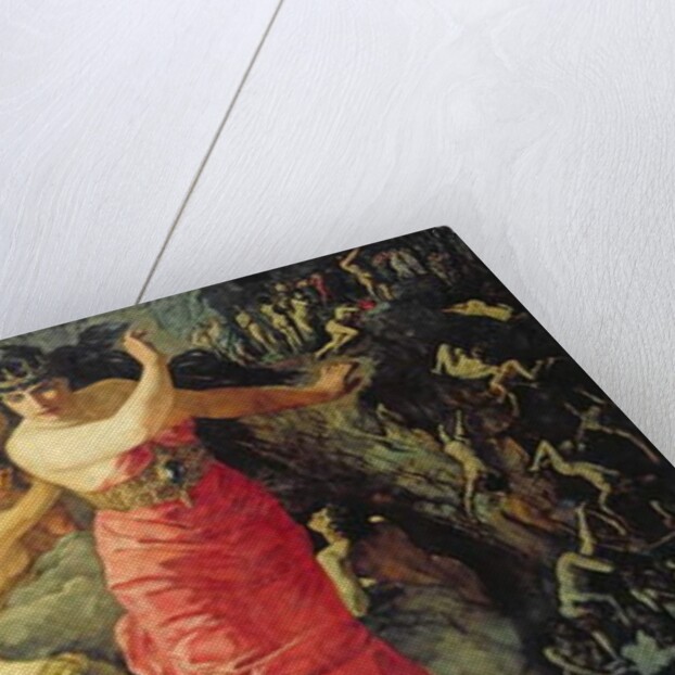 Scene from Dante's 'Divine Comedy', 1880 by Heinrich Wilhelm Truebner