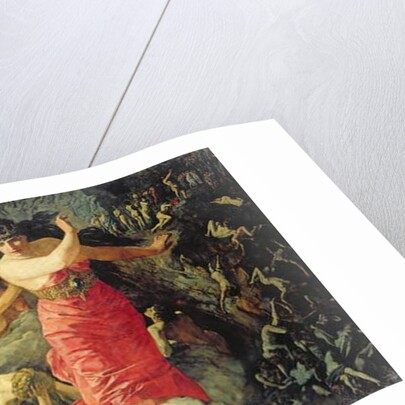 Scene from Dante's 'Divine Comedy', 1880 by Heinrich Wilhelm Truebner