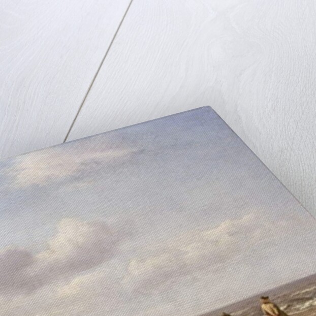 The Beach at Scheveningen, 1658 by Adriaen van de Velde