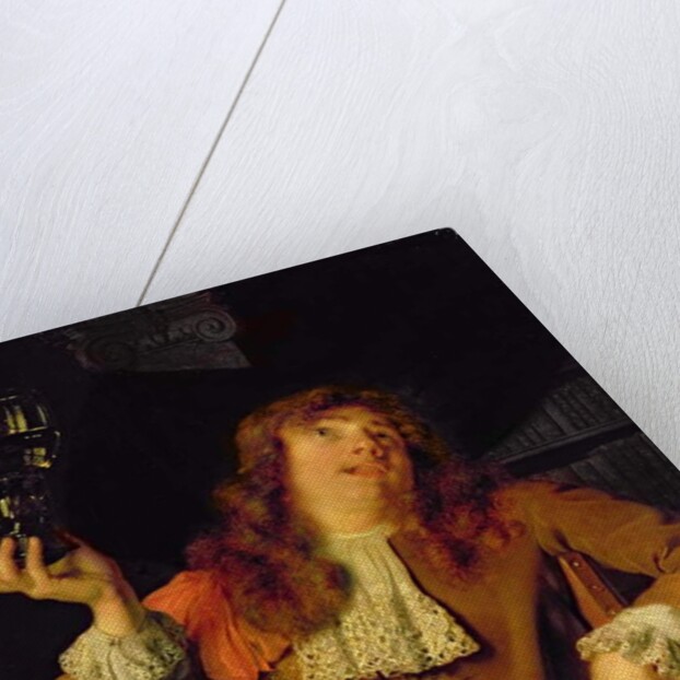 The Wanton Student, 1678 by Arie de Vois