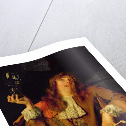 The Wanton Student, 1678 by Arie de Vois