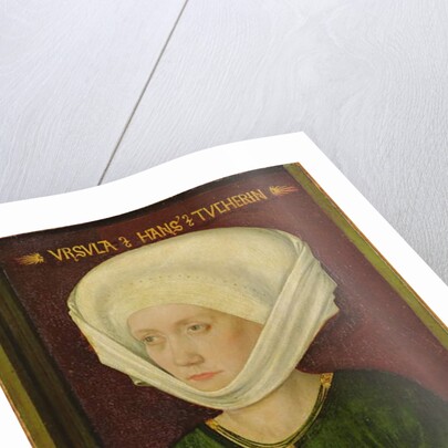 Portrait of Ursula Tucher, 1478 by Michael Wolgemut or Wolgemuth