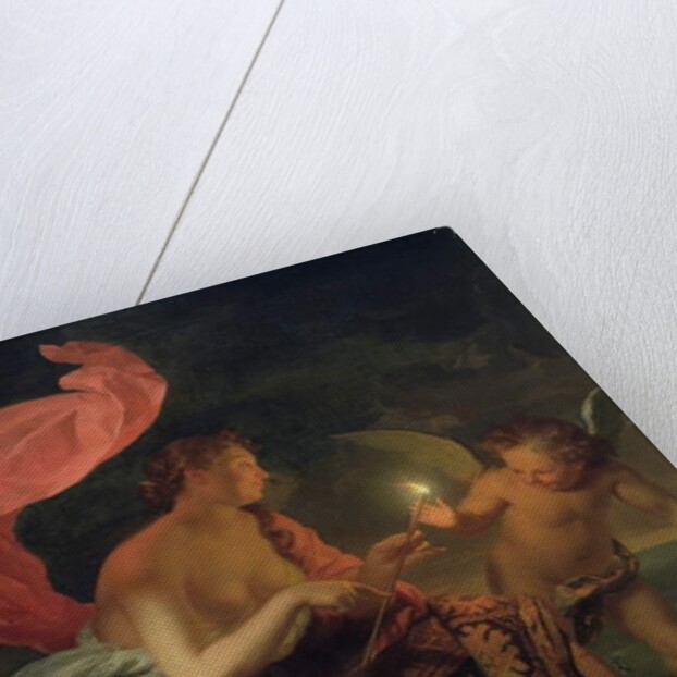 Venus Giving a Burning Arrow to Cupid by Godfried Schalcken