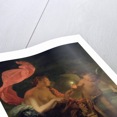 Venus Giving a Burning Arrow to Cupid by Godfried Schalcken