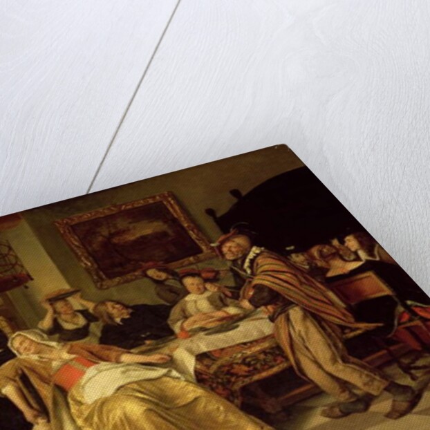 The Bean Feast, 1668 by Jan Havicksz. Steen