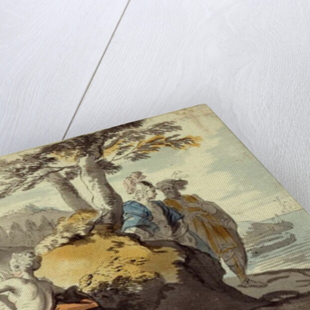 Telemachus and Mentor on Cyprus by Johann Heinrich Tischbein