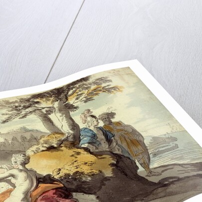 Telemachus and Mentor on Cyprus by Johann Heinrich Tischbein