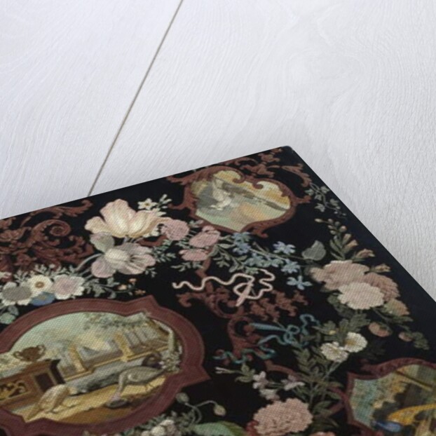 Scagolia table top, 1715 by Hendrik Busch