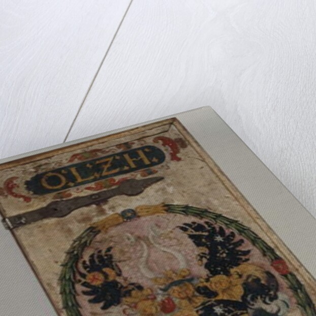 Lid of Crossbow bolts box belonging to Prince Otto von Hesse, 1615 by German School