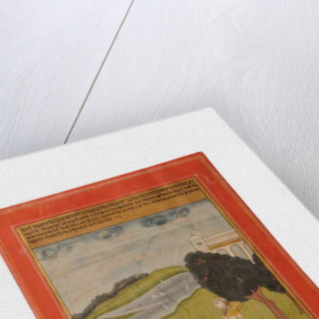 Ragamala miniature painting, Rajasthan probably Bundi, early 19th century by Rajasthani School