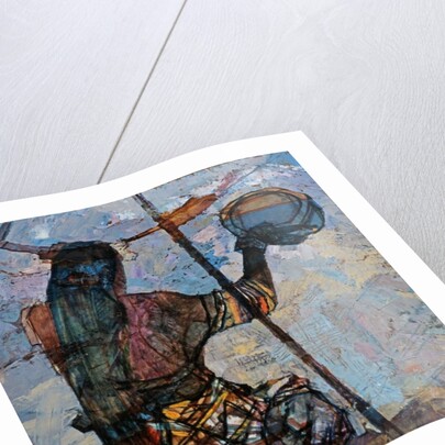 A Fishing Woman by Anna Kostenko