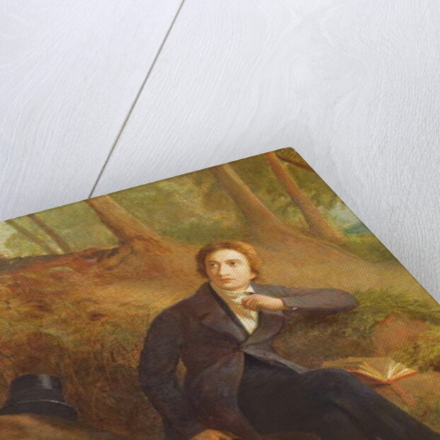 Detail of Keats Listening to the Nightingale on Hampstead Heath, 1845 by Joseph Severn