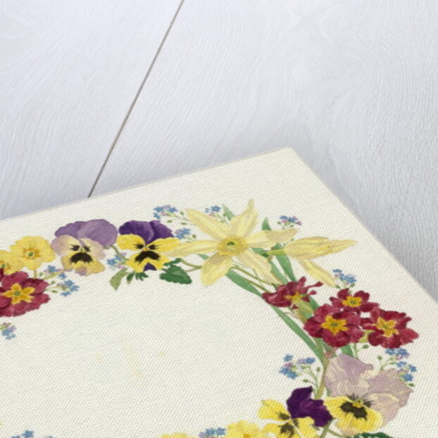 Spring Flower Oval, 1995 by Linda Benton