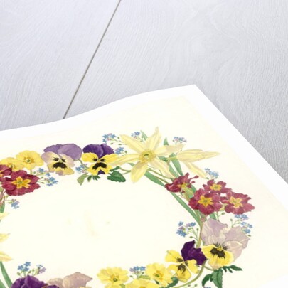 Spring Flower Oval, 1995 by Linda Benton