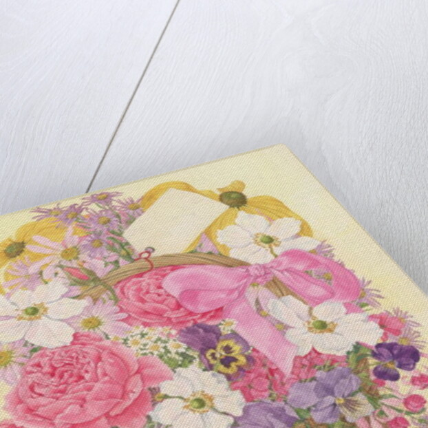 Basket of Flowers, 1995 by Linda Benton