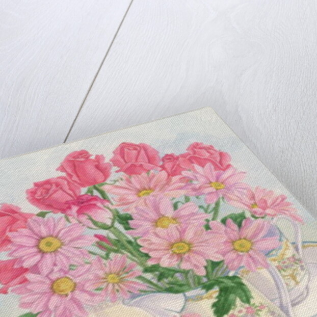 Roses and Chrysanthemums, 1996 by Linda Benton