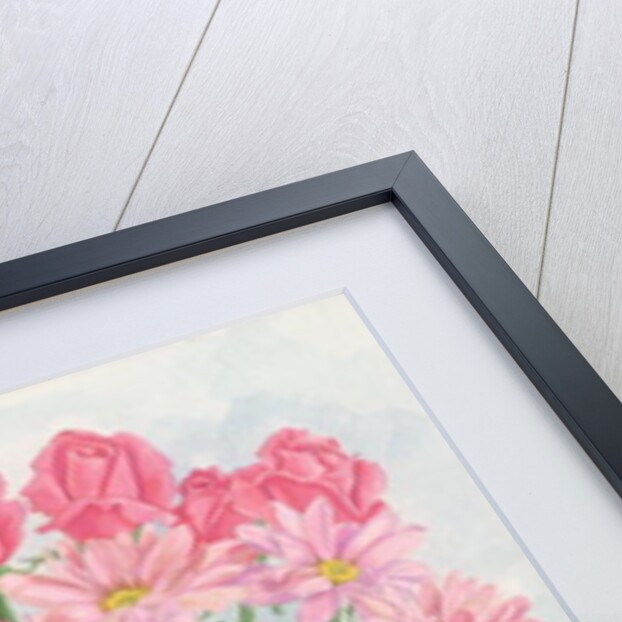 Roses and Chrysanthemums, 1996 by Linda Benton