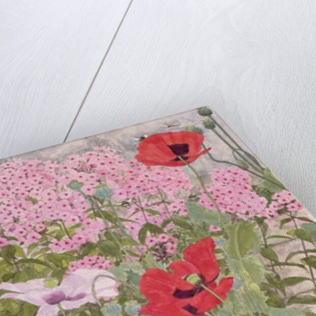Poppies and Phlox by Linda Benton