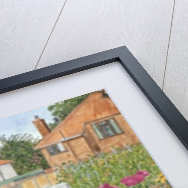 Allotments and Dahlias by Linda Benton