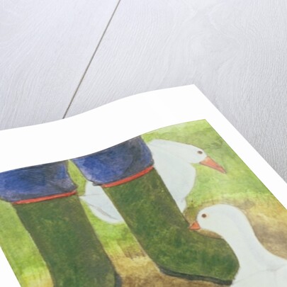 Ducks and Green Wellies by Linda Benton