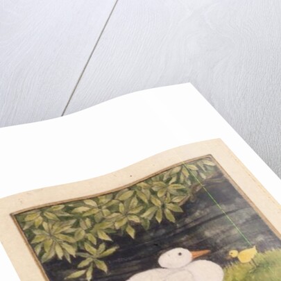 Mother Duck with Ducklings by Linda Benton